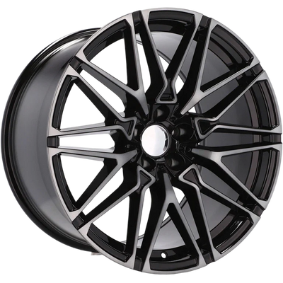 Alu kola pro BMW B5771 10.5x22 5x112 ET43 66.6 černá