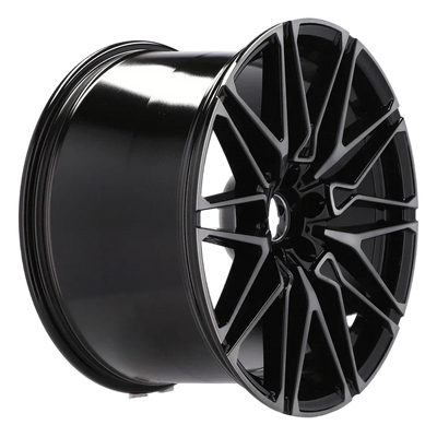 Alu kola pro BMW B5771 10.5x22 5x112 ET43 66.6 černá – detail 2