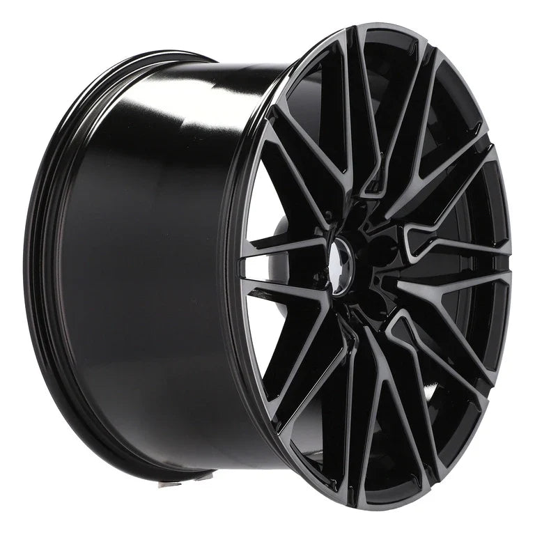 Alu kola pro BMW B5771 10.5x22 5x112 ET43 66.6 černá – detail 7