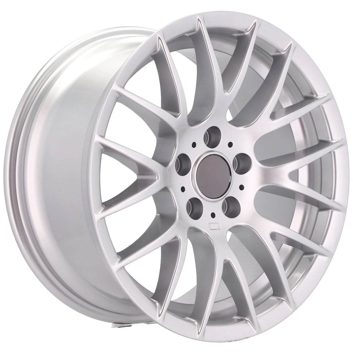 Alu kola pro BMW BY956 9.5x19 5x120 ET38 72.6 stříbrná – detail 1