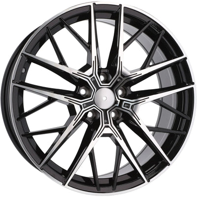 Alu kola pro BMW H5080 8x19 5x112 ET50 66.6 černá – detail 1