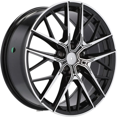 Alu kola pro BMW H5080 8x19 5x112 ET50 66.6 černá – detail 2