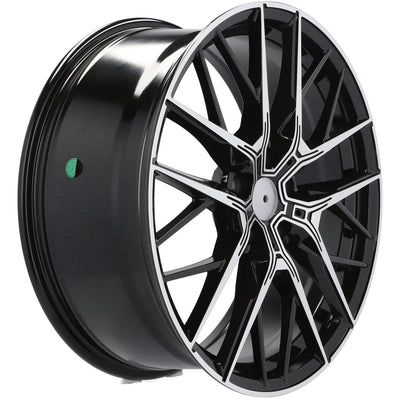 Alu kola pro BMW H5080 8x19 5x112 ET50 66.6 černá – detail 3