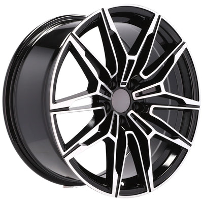 Alu kola pro BMW I0294 8x19 5x120 ET36 72.6 černá – detail 2