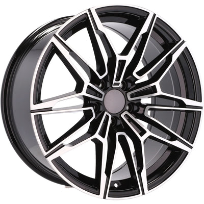 Alu kola pro BMW I0294 8x19 5x120 ET36 72.6 černá – detail 5