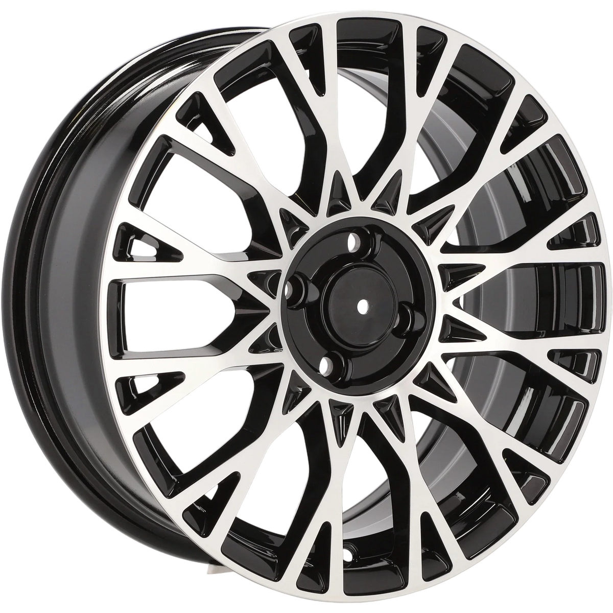 Alu kola pro Fiat Y1283 6.5x16 4x98 ET35 58.1 černá