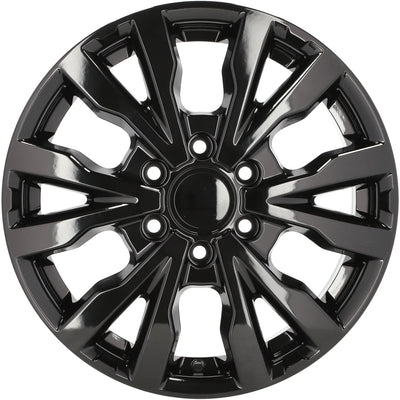 Alu kola pro Ford B3025 6.5x16 6x120 ET50 74.1 černá – detail 1