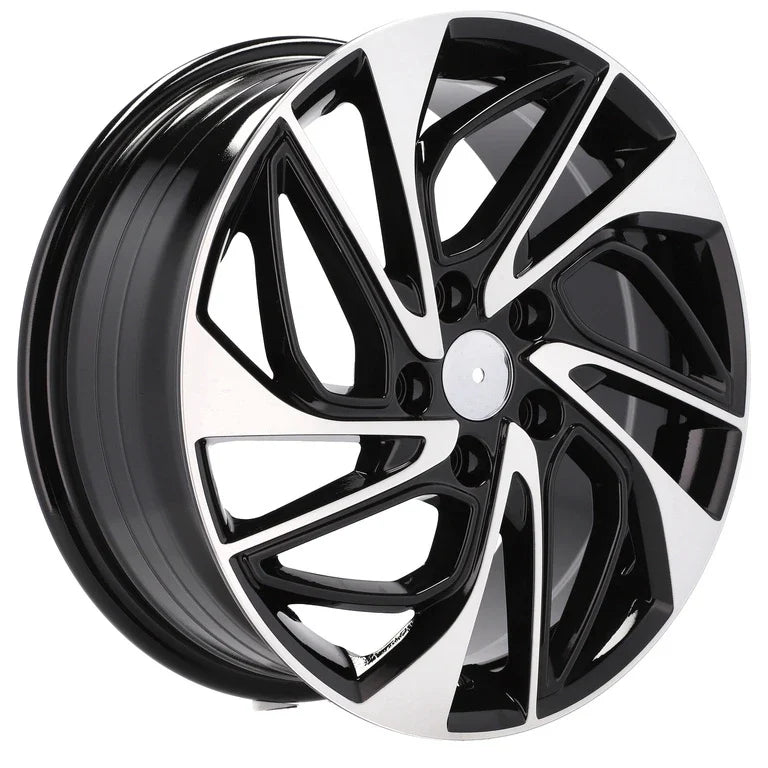 Alu kola pro Hyundai B5518 7x17 5x114.3 ET51 67.1 černá – detail 1