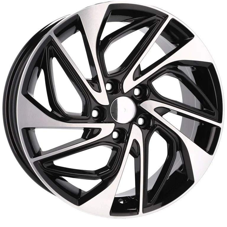 Alu kola pro Hyundai B5518 7x17 5x114.3 ET51 67.1 černá – detail 2