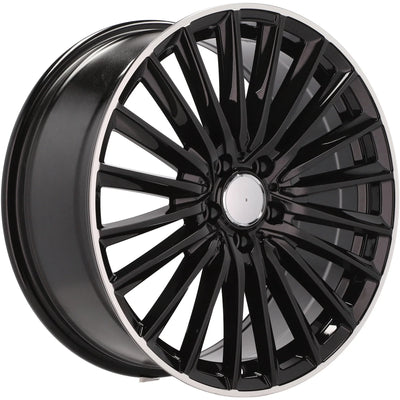 Alu kola pro Mercedes B5909 8x18 5x112 ET40 66.6 černá – detail 2