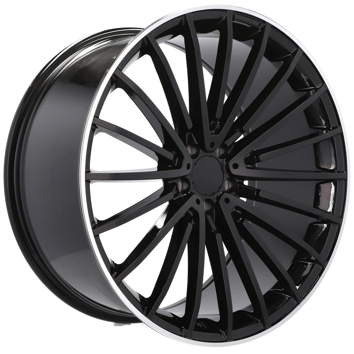 Alu kola pro Mercedes MR532 9x21 5x112 ET30 66.6 černá – detail 2