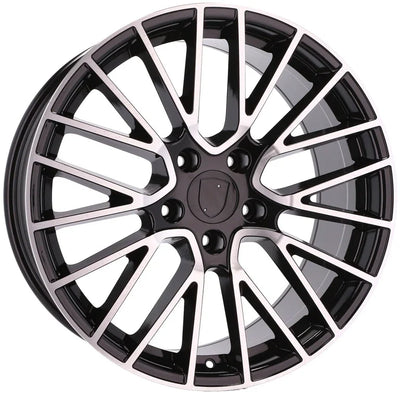 Alu kola pro Porsche FE179 10x21 5x130 ET50 71.6 černá – detail 1