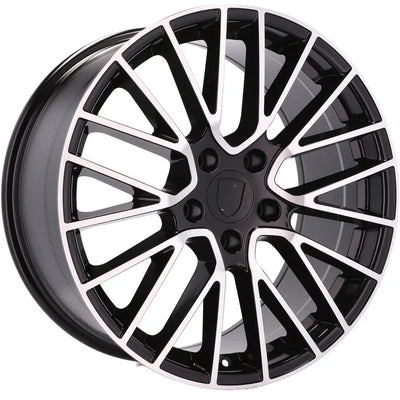Alu kola pro Porsche FE179 10x21 5x130 ET50 71.6 černá – detail 3