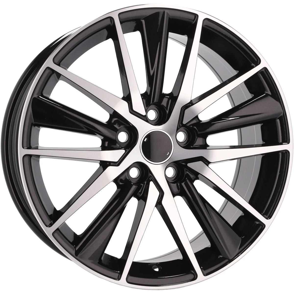 Alu kola pro Toyota B1638 8x18 5x114.3 ET50 60.1 černá – detail 4