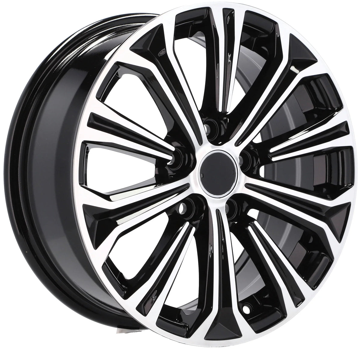 Alu kola pro Toyota B5845 7.5x17 5x114.3 ET40 60.1 černá – detail 4