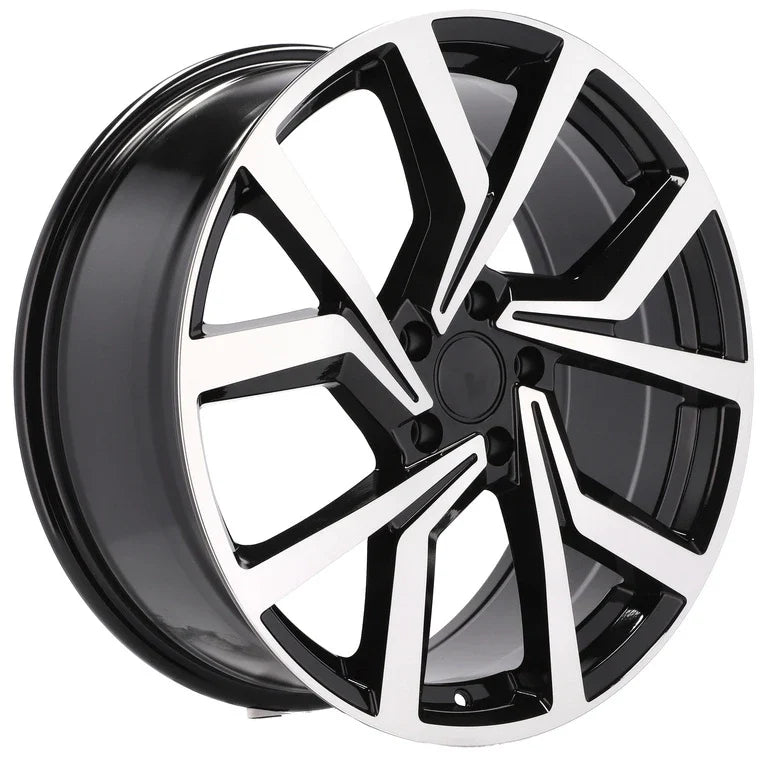 Alu kola pro Volkswagen B1154 7x16 5x112 ET45 57.1 černá – detail 4