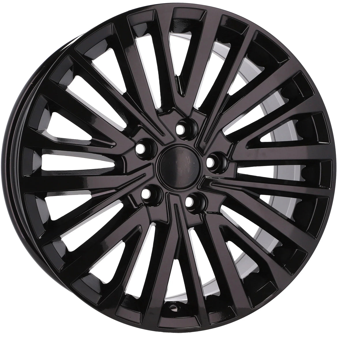 Alu kola pro Volkswagen B1515 8x18 5x120 ET50 65.1 černá – detail 1