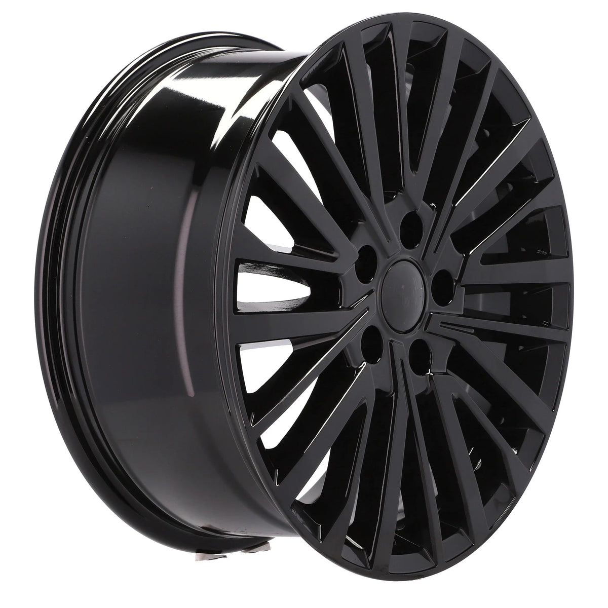 Alu kola pro Volkswagen B1515 8x18 5x120 ET50 65.1 černá – detail 3