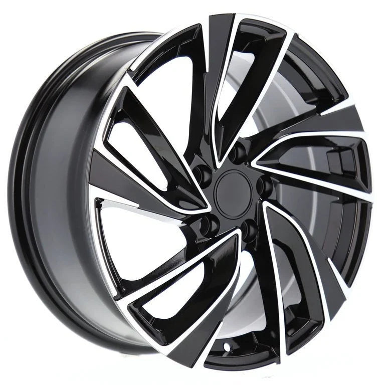 Alu kola pro Volkswagen B5772 7x16 5x112 ET42 57.1 černá – detail 1