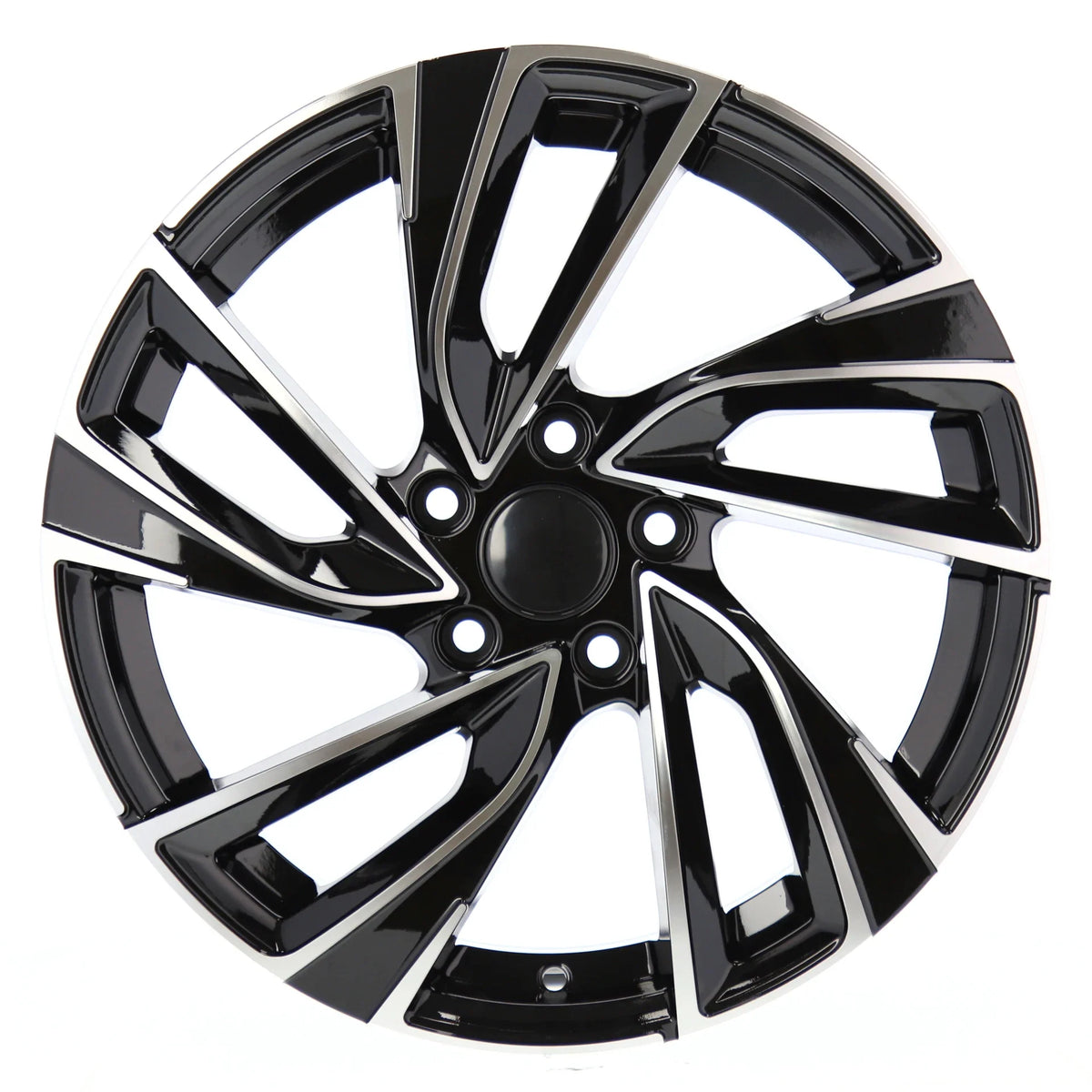 Alu kola pro Volkswagen B5772 7x16 5x112 ET42 57.1 černá – detail 2