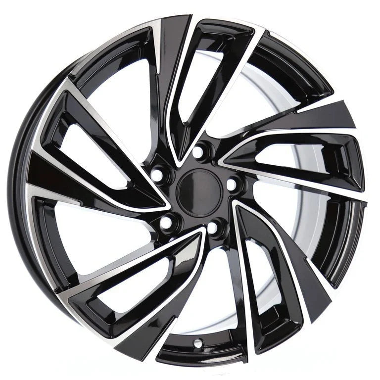 Alu kola pro Volkswagen B5772 7x16 5x112 ET42 57.1 černá – detail 3