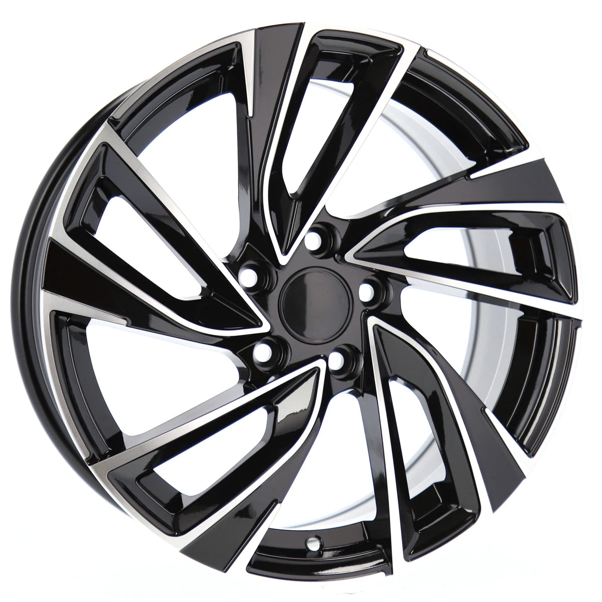 Alu kola pro Volkswagen B5772 7x16 5x112 ET42 57.1 černá – detail 4