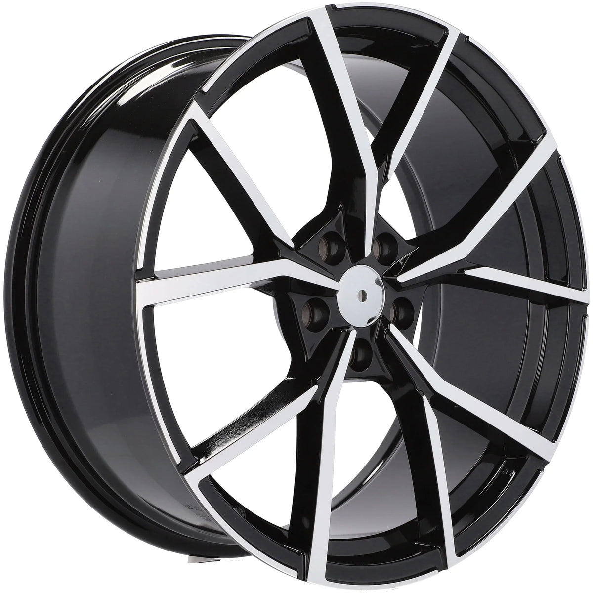 Alu kola pro Volkswagen B5801 8x19 5x112 ET28 66.6 černá – detail 3