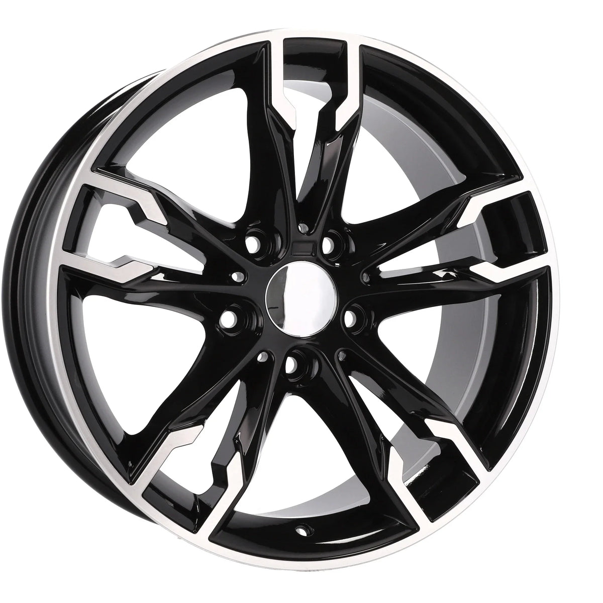 Alu kola pro BMW B1257 9x18 5x120 ET38 72.6 černá – detail 1