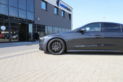 Alu kola pro Mercedes B1766 9x22 5x112 ET32 66.6 černá – na voze 4