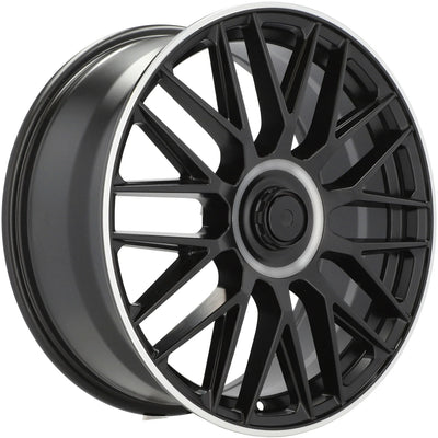 Alu kola pro Mercedes B1766 9x22 5x112 ET32 66.6 černá – detail 2