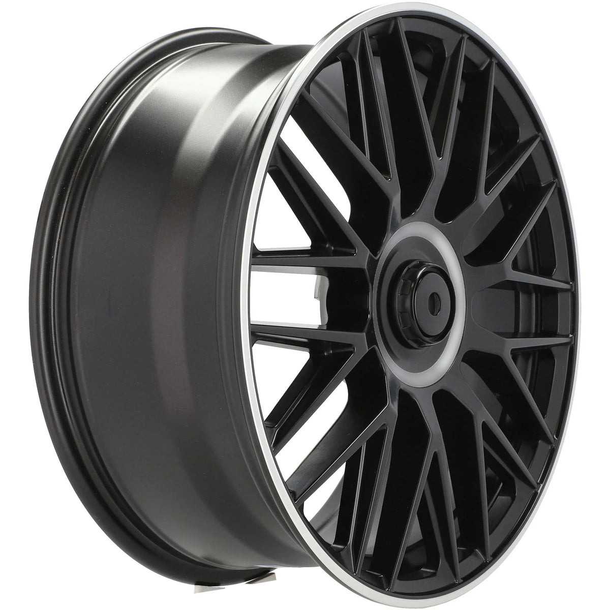 Alu kola pro Mercedes B1766 9x22 5x112 ET32 66.6 černá – detail 3