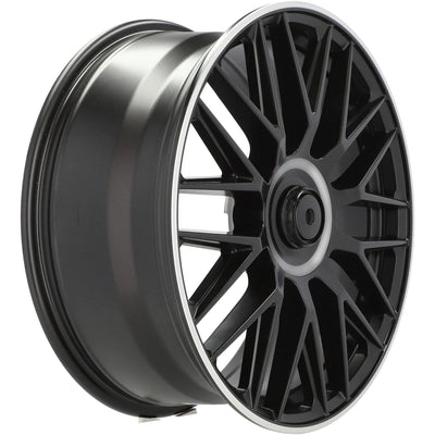 Alu kola pro Mercedes B1766 9x22 5x112 ET32 66.6 černá – detail 3