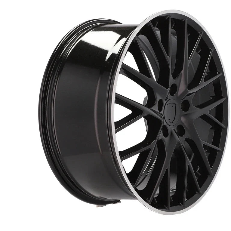 Alu kola pro Porsche B5541 11x21 5x130 ET60 71.6 černá – detail 4