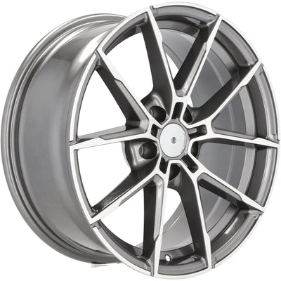 Alu kola pro BMW B5601 8x19 5x120 ET33 72.6 šedá – detail 1