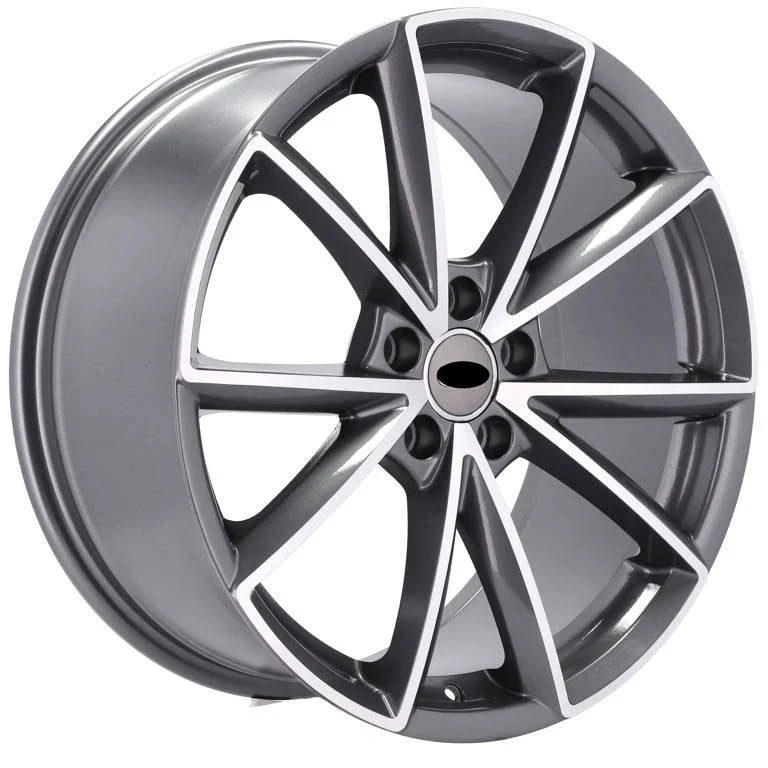 Alu kola pro Audi BK703 7.5x17 5x100 ET39 57.1 šedá – detail 2