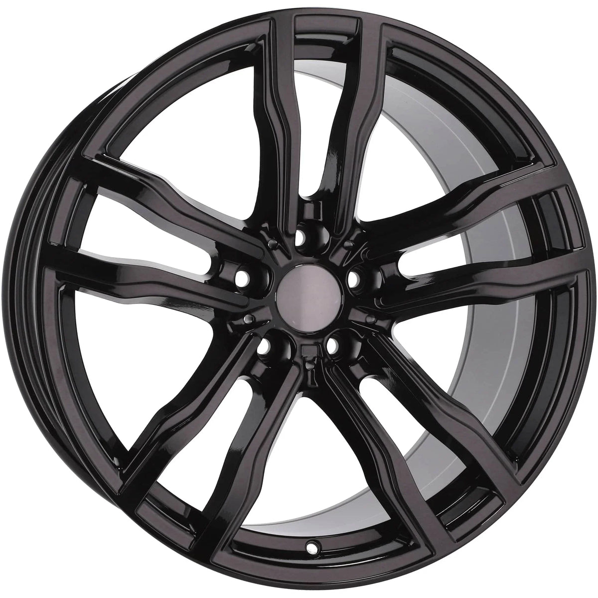 Alu kola pro BMW BY588 10x20 5x120 ET40 74.1 Black – detail 3