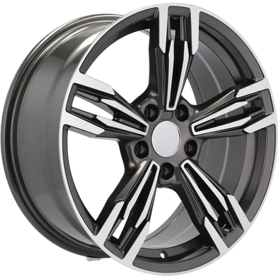 Alu kola pro BMW BY983 8x17 5x120 ET34 72.6 šedá