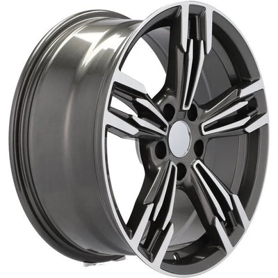 Alu kola pro BMW BY983 8x17 5x120 ET34 72.6 šedá – detail 1
