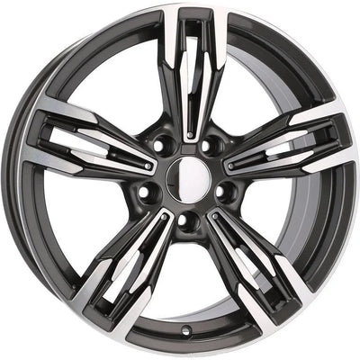 Alu kola pro BMW BY983 8x17 5x120 ET34 72.6 šedá – detail 2