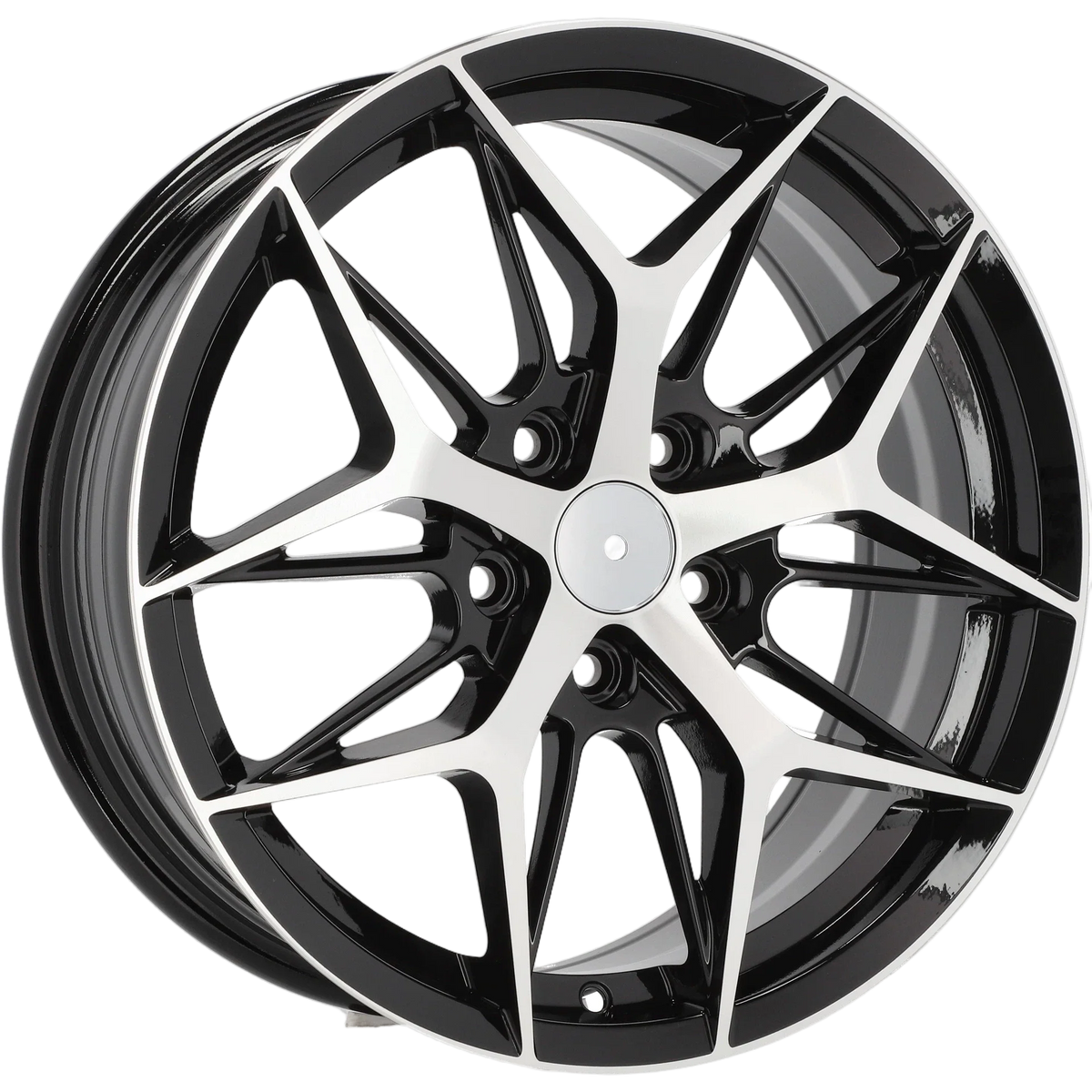 Alu kola Racing Line FBX114 7x17 5x100 ET40 57.1 Black Polished