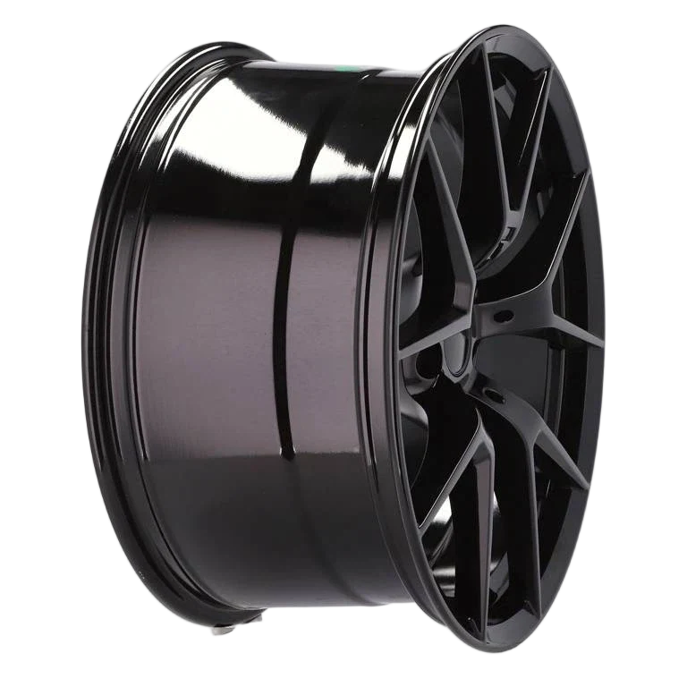 Alu kola pro BMW HE761 9.5x20 5x120 ET40 72.6 Black – detail 1