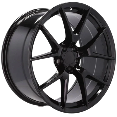Alu kola pro BMW HE761 9.5x20 5x120 ET40 72.6 Black – detail 2