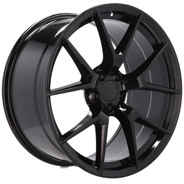 Alu kola pro BMW HE761 9.5x20 5x120 ET40 72.6 Black – detail 2