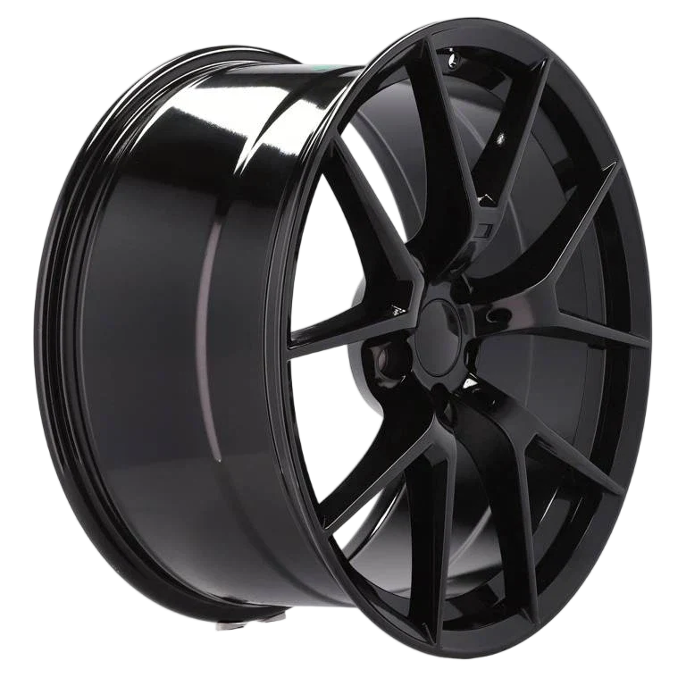 Alu kola pro BMW HE761 9.5x20 5x120 ET40 72.6 Black – detail 3