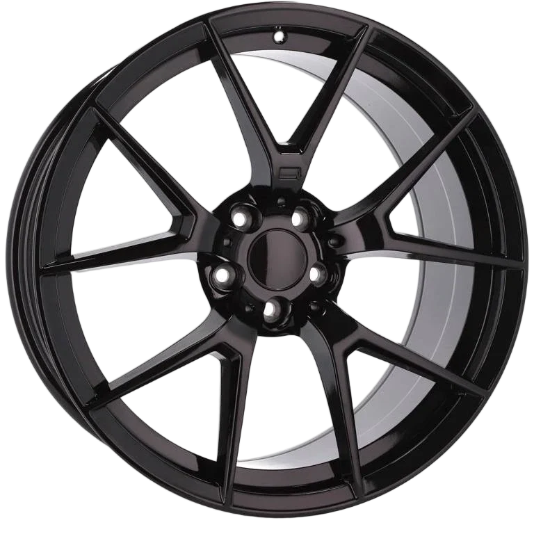 Alu kola pro BMW HE761 9.5x20 5x120 ET40 72.6 Black – detail 4