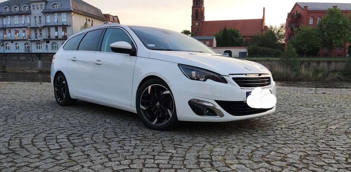 Alu kola pro Peugeot XE170 8x18 5x108 ET45 65.1 Black Polished – na voze 2