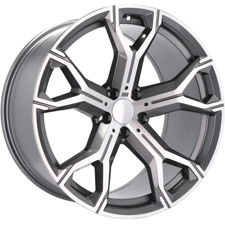 Alu kola pro BMW B5498 9.5x21 5x112 ET37 66.6 šedá