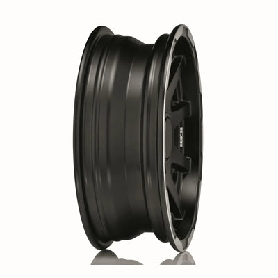 Alu kola SPARCO DAKAR 5.5x16 5x139.7 ET0 Matt Black Lip Polish | Wheelsup.cz