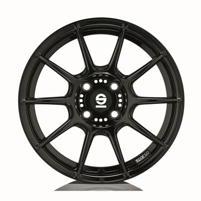 Alu kola SPARCO FF 1 8x15 4x100 ET25 Gloss Black | Wheelsup.cz