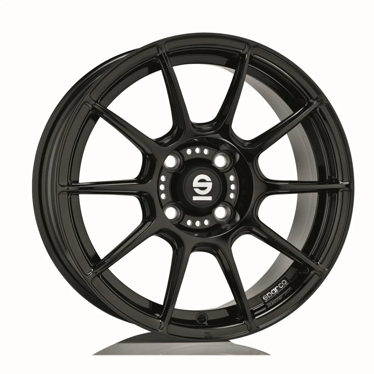 Alu kola SPARCO FF 1 8x17 4x100 ET45 Gloss Black